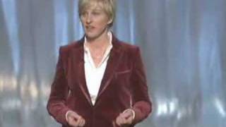 Ellen DeGeneres Monologue 2007 Oscars [upl. by Aliekahs114]