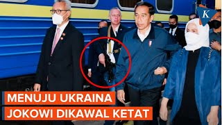 Pengawalan Ketat Presiden Jokowi Menuju Ukraina [upl. by Anamor226]