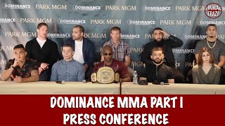 Full Dominance MMA II Press Conference Part 1 [upl. by Annayoj]