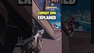 Why I use COMBAT SMG fortnite fortnitetips fortnitezerobuild zerobuild [upl. by Lodmilla680]