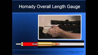 Hornady Overall Length Gauge and Bullet Comparator [upl. by Lehcear]