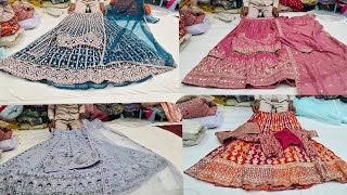 chickpet bangalore wholesale exlusive designer lehenga collection single piece available [upl. by Thane]