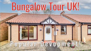 BUNGALOW TOUR UK  Over 55s Only For Sale OIRO £130000 Watton Norfolk  Longsons estate agents [upl. by Adnahsam]