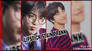 Namjin ff quotLipstick stain prankquot [upl. by Sunda32]