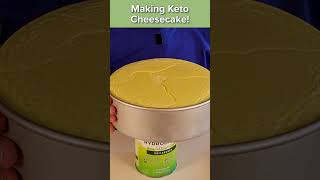 Making Keto Cheesecake [upl. by Nnateragram]