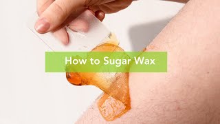 How to Sugar Wax with Sugar Me Smooth [upl. by Luemas]