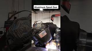 Aluminum Spool Gun migwelding welding fabrication gmaw [upl. by Jahn]