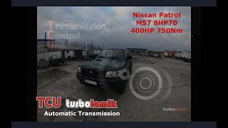 Nissan Patrol M57 8HP70 TCU TurboLamik 400HP 750Nm English Subtitles [upl. by Siron]