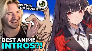 BEST ANIME INTRO  REACTIONS  ANIME INTROS  PARASYTE  KAKEGURUI [upl. by Carny]