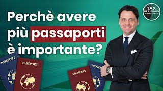 Secondo Passaporto VANTAGGI e AGEVOLAZIONI per Imprenditori e Professionisti [upl. by Anavas961]