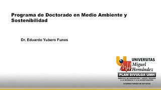 Doctorado en Medio Ambiente  Impacto Ambiental del Transporte de Polvo Sahariano [upl. by Aihsekat]