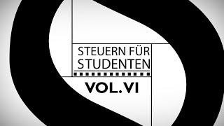 Vol VI  Studienkosten absetzen  Steuern für Studenten [upl. by Papke]