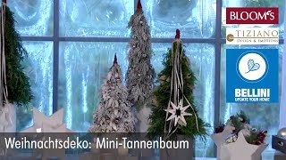 MiniTannenbaum  Weihnachtsdeko  christmas decoration  BLOOM’s Floristik [upl. by Onin]