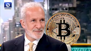 Bitcoin Could Hit 10m  Peter Schiff [upl. by Oinigih]