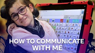 Three Ways To Communicate With Me  Using A Communication Device  BBC The Social [upl. by Adon]