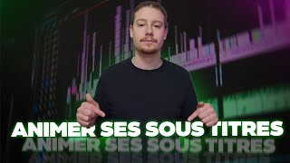 BIEN ANIMER SES SOUSTITRES sur PREMIERE PRO [upl. by Clarey504]