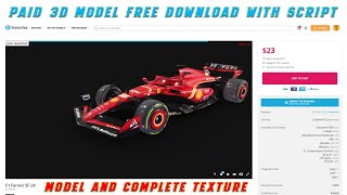 How to Download Free 3D Sketchfab Paid Models and Textures with Sketchfab Script  Sketchfab Ripper [upl. by Dera535]