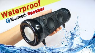 Homemade Waterproof Bluetooth Speaker Using Simple Tools [upl. by Anomer]