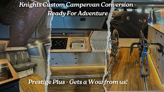 Knights Campervan Conversion Starlight inside and out It’s a Wow from us [upl. by Aicirtap]