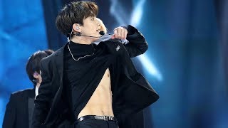 190106 GDA 방탄소년단 FAKE LOVE 정국 직캠JUNGKOOK FOCUS집중ver [upl. by Ttihw599]