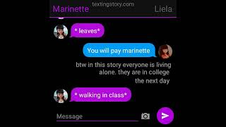 depressed marinette texting story mlb 💕 [upl. by Madaih70]