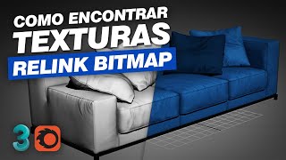 Como ENCONTRAR TEXTURAS dos blocos no 3DS MAX  RELINK BITMAP  ARCHVIZ [upl. by Ravilob]