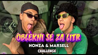 Honza a Marsell OBLÉKNI SE ZA LITR CHALLENGE [upl. by Atwood]