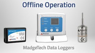 Offline Operation  MadgeTech Data Loggers [upl. by Ahse56]