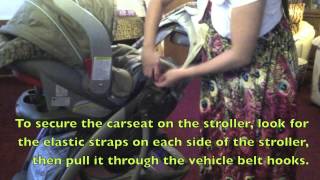 Graco Quattro Tour Reverse Travel System stroller review and instructions [upl. by Drofnas313]