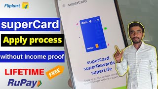 SuperCard Credit Card Live Apply Process  super money app credit card apply kaise kare [upl. by Merton524]