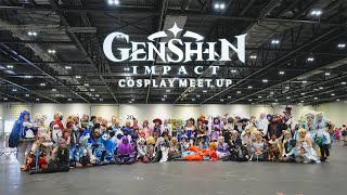 Genshin Impact Cosplay Meetup  MCM Comic Con October 2023 Part 33 [upl. by Publia]