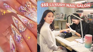 I Visited a Luxury Nail Salon in Korea 💸💅🏻 [upl. by Kameko]