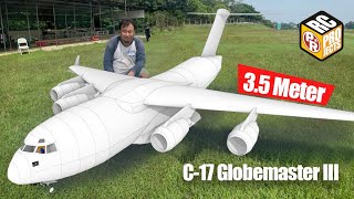 Build Not So Giant C17 Globemaster III Foam RC Plane  Part 1 3D Modelling [upl. by Tymon]