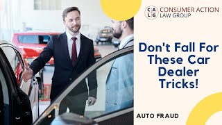 What To Do When A Car Dealer Rips You Off  Auto Fraud Attorney Explains [upl. by Amalie665]