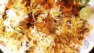 Hyderabadi Chicken dum biryani in pressure cooker very easy and delicious recipe [upl. by Malda]