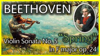 BEETHOVEN Violin Sonata No 5 in F major op 24 quotSpringquot  Mono sound  Vinyl Record [upl. by Ayhtak224]