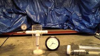 Rusco SpinDown vs Lakos TwistIIClean  2quot Filter Pressure Test [upl. by Elocin]