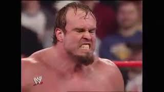 Snitsky vs William Regal Raw October 25 2004 [upl. by Irehs]