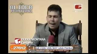 Lanzamiento A Puros Besos  Olider Montana Canal Mi Gente Tv [upl. by Habas]