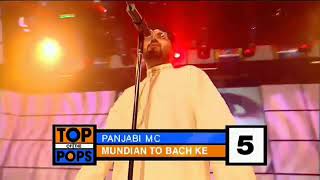 Panjabi MC  Mundian To Bach Ke  Top Of The Pops 2003 [upl. by Anined244]