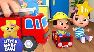 🚒 Maxs Cool Fire Engine Toy  Little Baby Bum  Preschool Songs  Nursery Rhymes [upl. by Dahc]