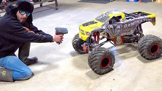 HOW FAST IS my TMR 49cc GAS POWERED PRIMAL RC quotTOYquot RAMINATOR MONSTER TRUCK  RC ADVENTURES [upl. by Faunie200]