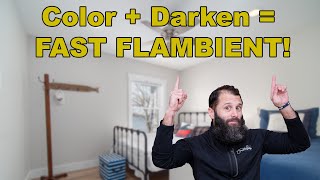 Fast Flambient Using These 2 Blend Modes  Real Estate Photography [upl. by Lehcir]