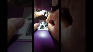 Using Your Sewing Machine Automatic Needle Threader SINGER Simple 3337 [upl. by Margareta]