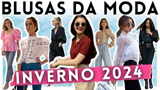 🔴Essas BLUSAS estão na MODA E VÃO BOMBAR NO INVERNO 2024  Maga Moda [upl. by Freemon]