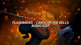 flashbacks x carol of the bells  craspore amp lindsey stirling『edit audio』 [upl. by Mohammed]