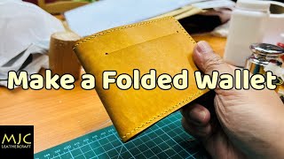 Make a Folded Wallet  free patterns [upl. by Gnoh283]