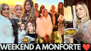 CHIARA FERRAGNI nella terra dei tartufi con amici e tante bontà culinarie ❤️ [upl. by Ahsitauq]