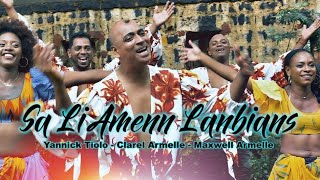 Sa Li Amenn Lanbians  Clarel Armelle Ft Yannick Tiolo amp Maxwell ARMELLE Clip Officiel [upl. by Nosyd]