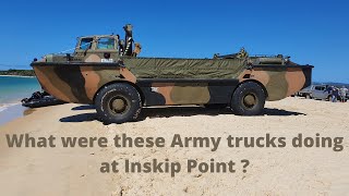 Camping at Inskip Point  surprised to see the Army there [upl. by Euqinomod]